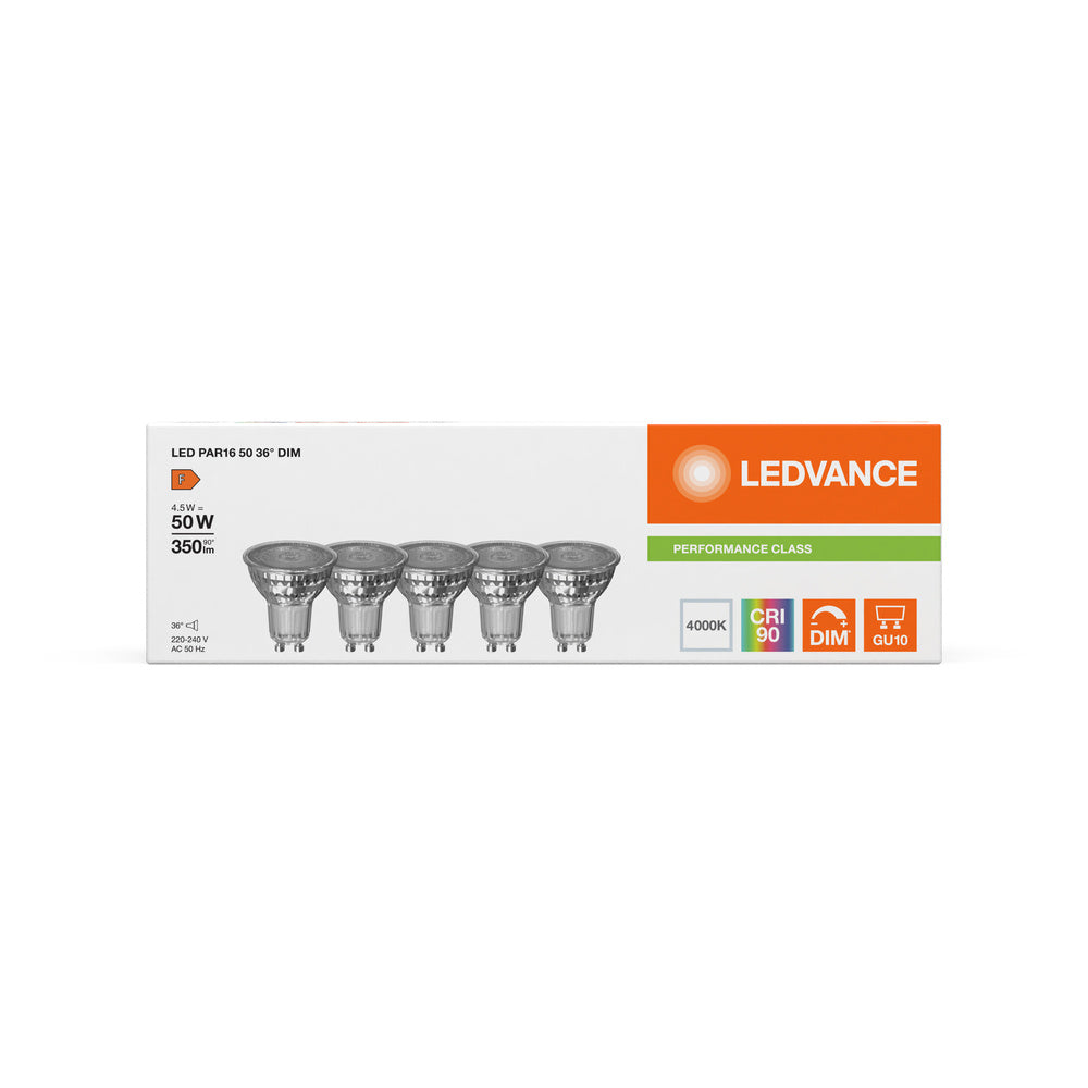 LED downlight 4.5W IP20 4000K 36° – zápustné LED svietidlo LEDVANCE
