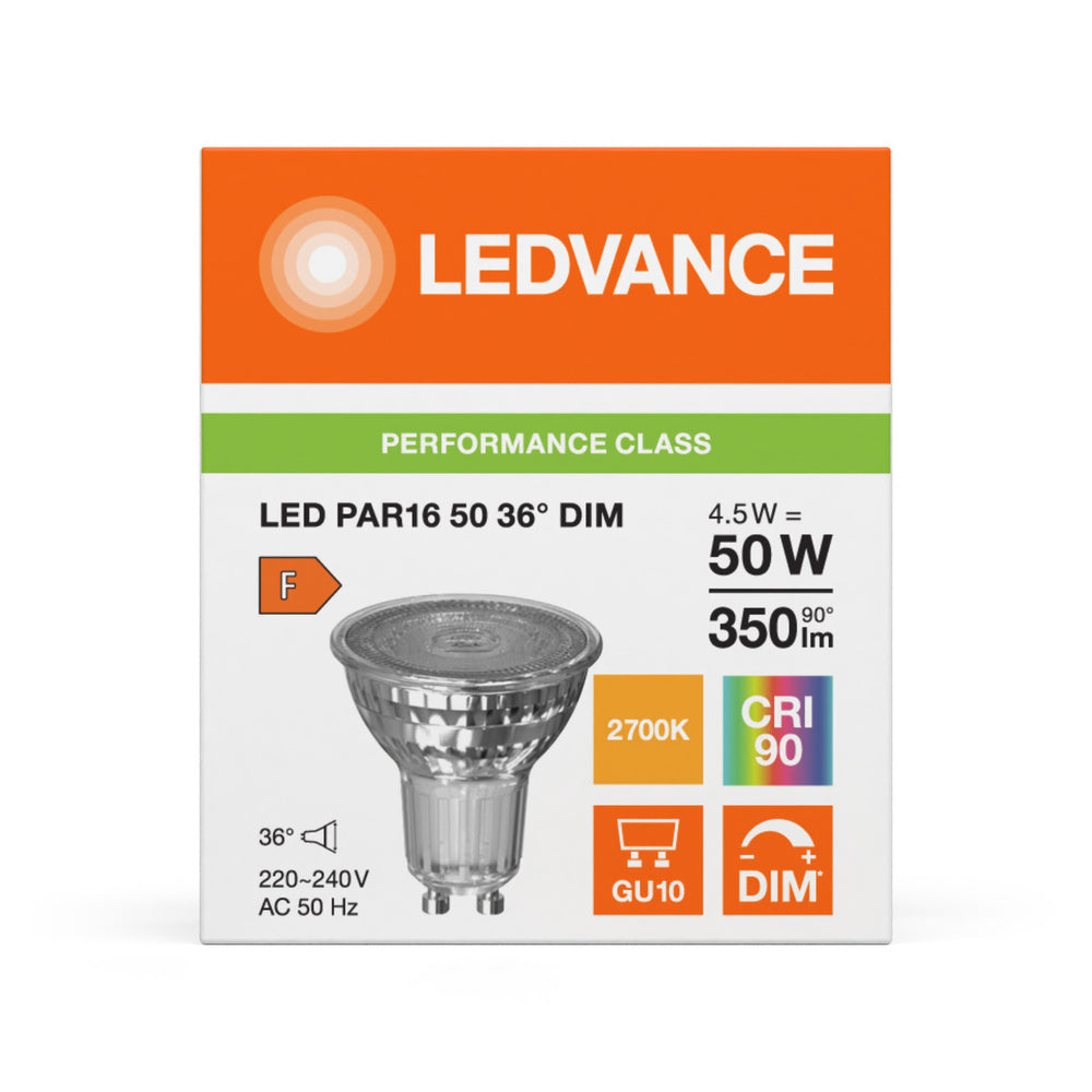 LED downlight 4.5W IP20 2700K 36° – zápustné LED svietidlo LEDVANCE