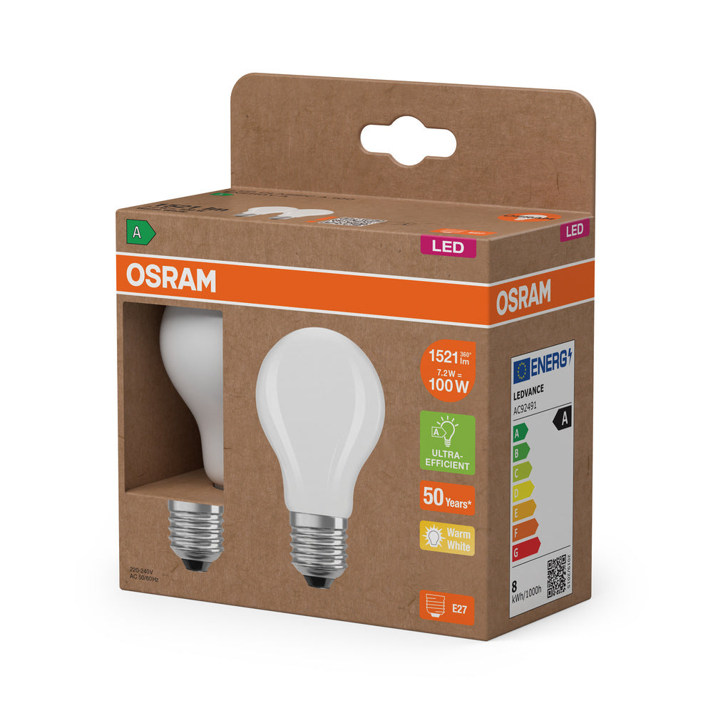 LED stropné svietidlo 7.2W IP20 2700K 300° – stropné LED svietidlo OSRAM