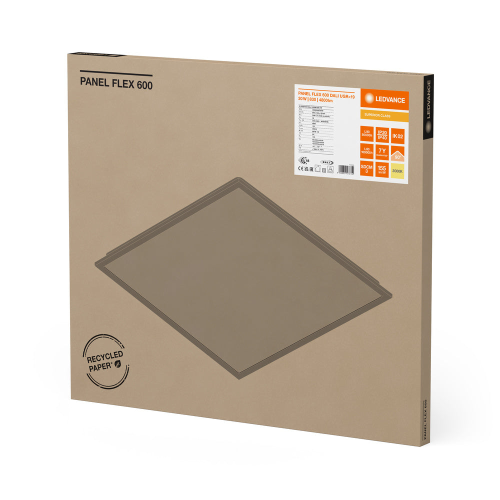 LED panel 30W IP40 3000K 90° – LED stropný panel LEDVANCE