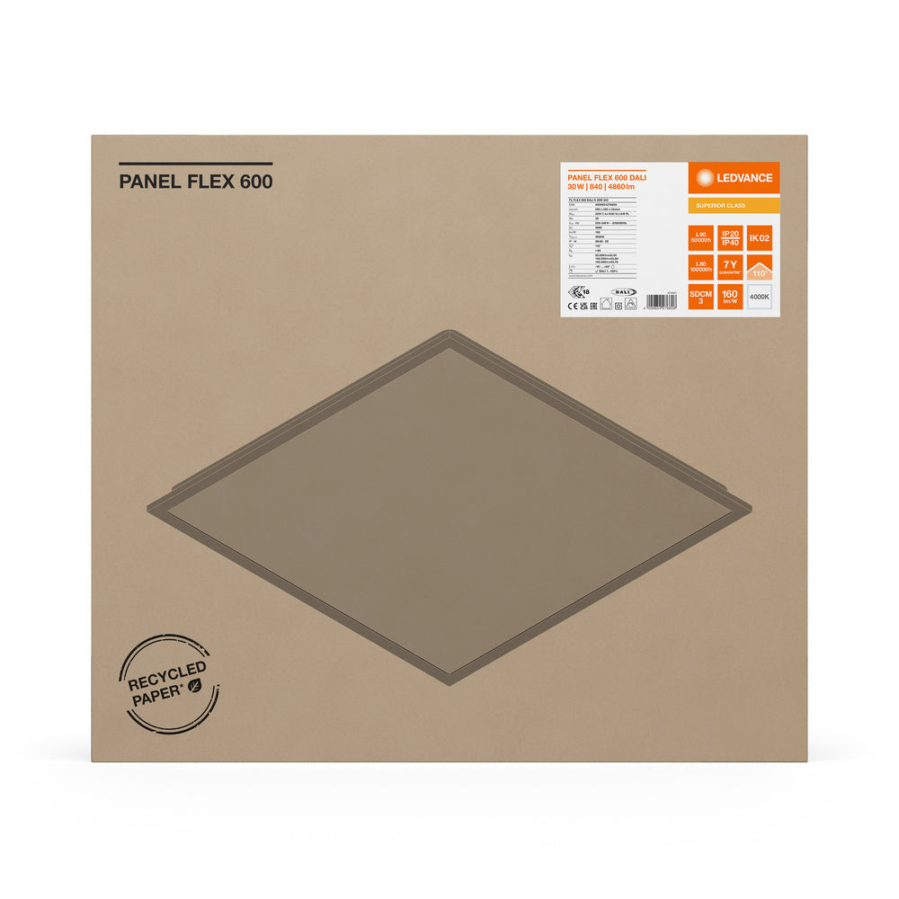 LED panel 30W IP40 4000K 110° – LED stropný panel LEDVANCE