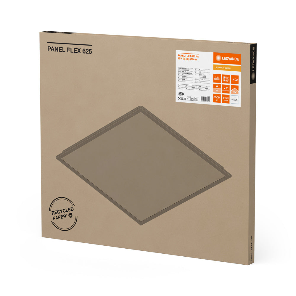 LED panel 32W IP40 4000K 110° – LED stropný panel LEDVANCE