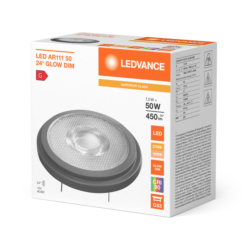 LED stropné svietidlo 7.2W IP20 2700K 24° – stropné LED svietidlo LEDVANCE