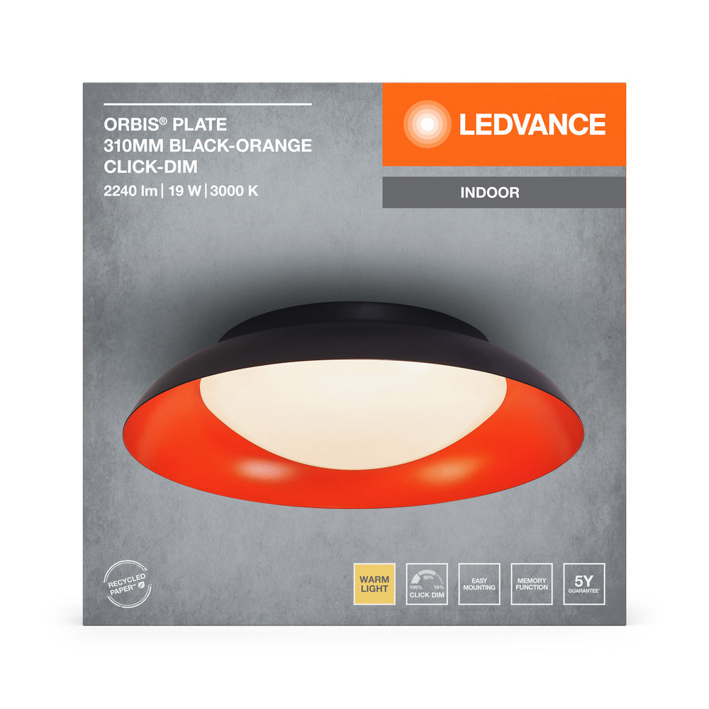 LED stropné svietidlo 19W IP20 3000K 120° – stropné LED svietidlo LEDVANCE