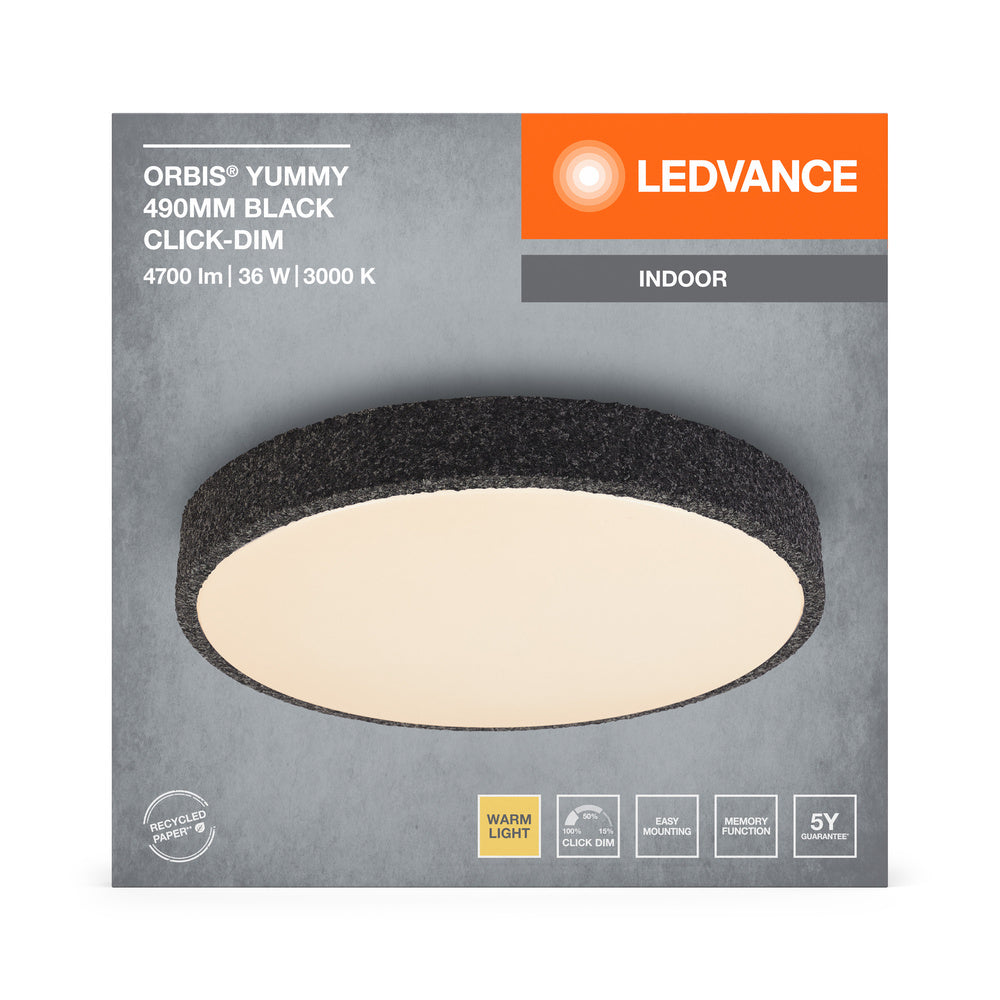 LED stropné svietidlo 36W IP20 3000K 120° – stropné LED svietidlo LEDVANCE