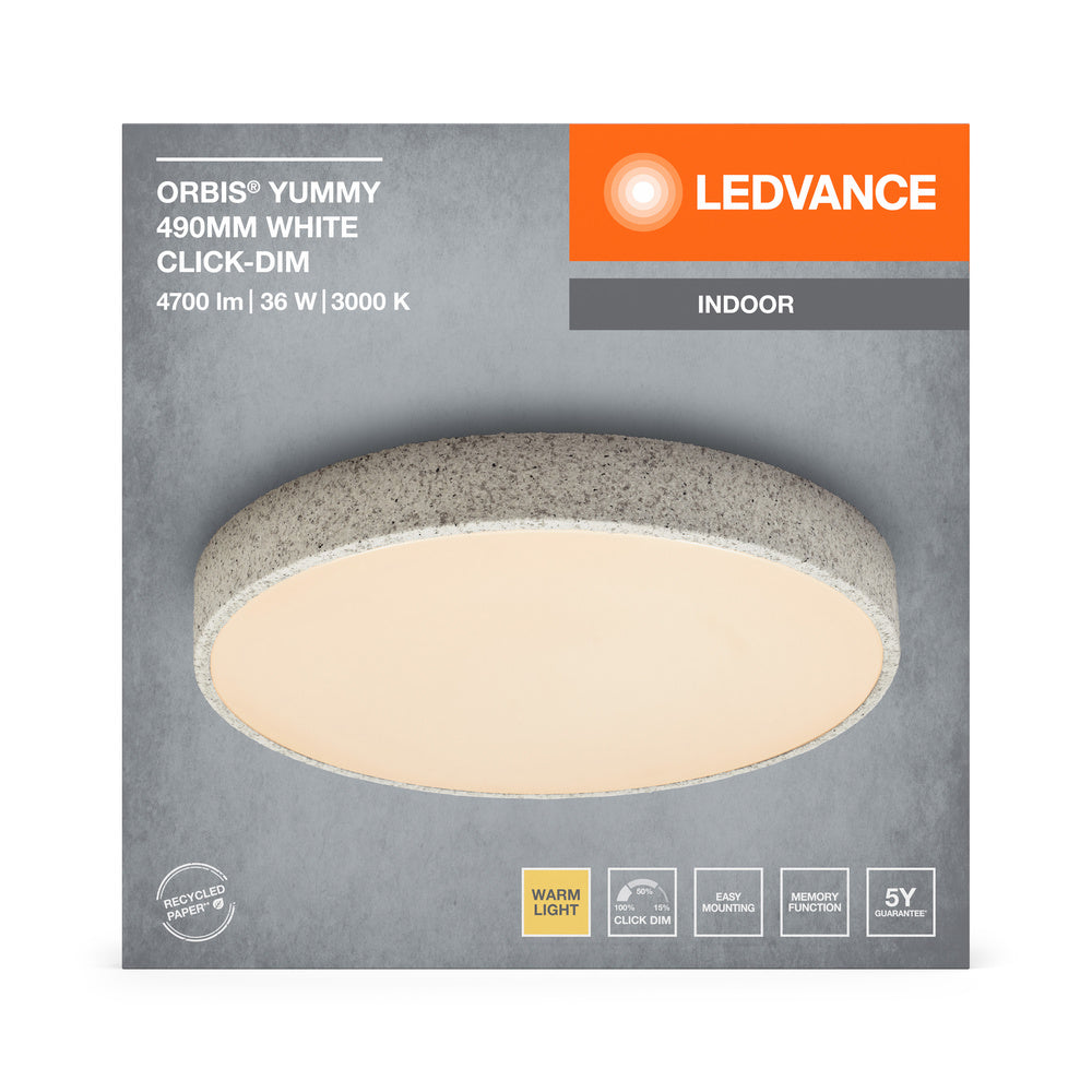 LED stropné svietidlo 36W IP20 3000K 120° – stropné LED svietidlo LEDVANCE