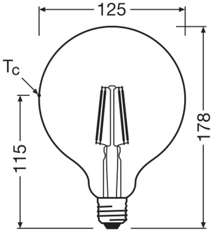 LED stropné svietidlo 13W IP20 2700K 300° – stropné LED svietidlo LEDVANCE