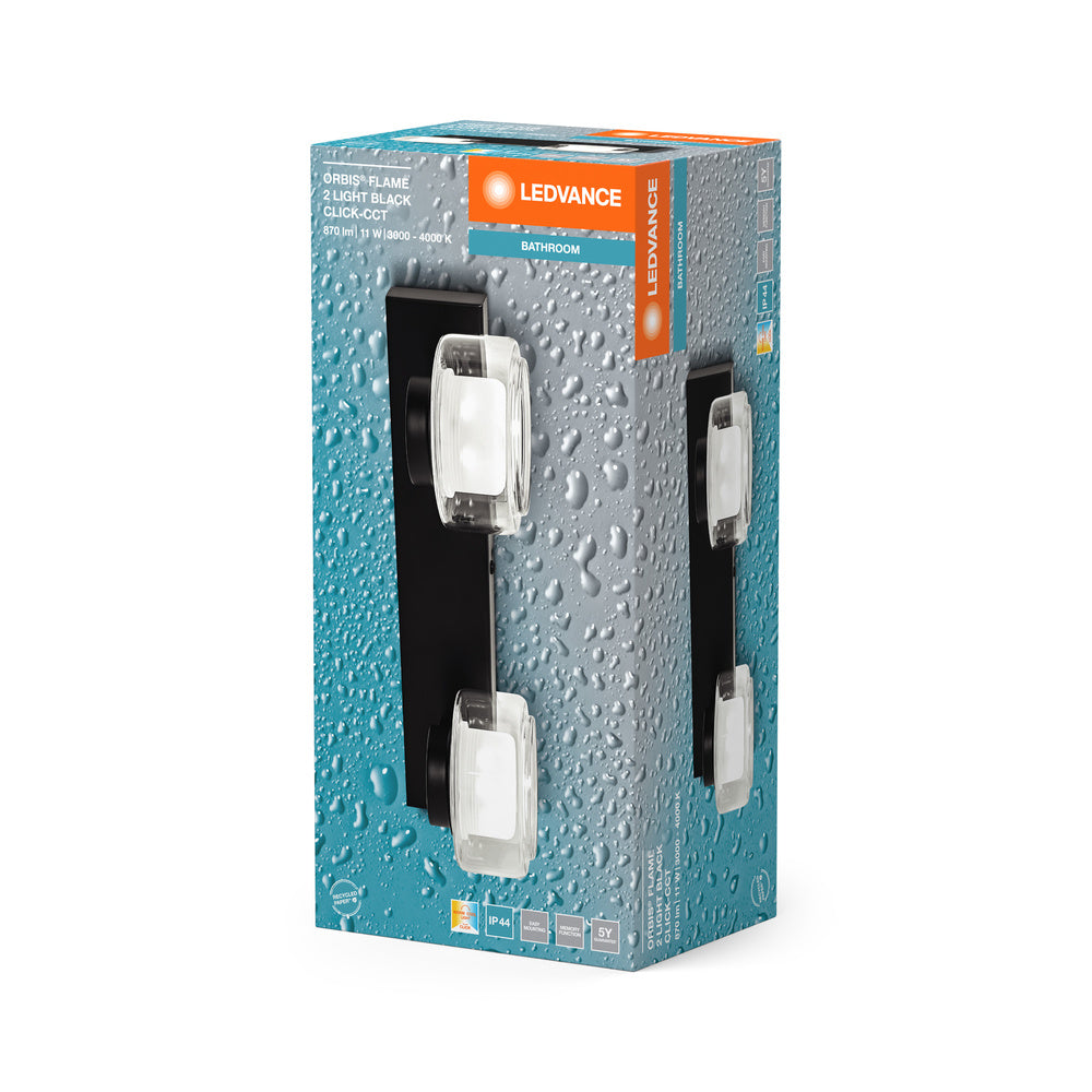 LED nástenné svietidlo 11W IP44 4000K 115° – nástenné LED svietidlo LEDVANCE