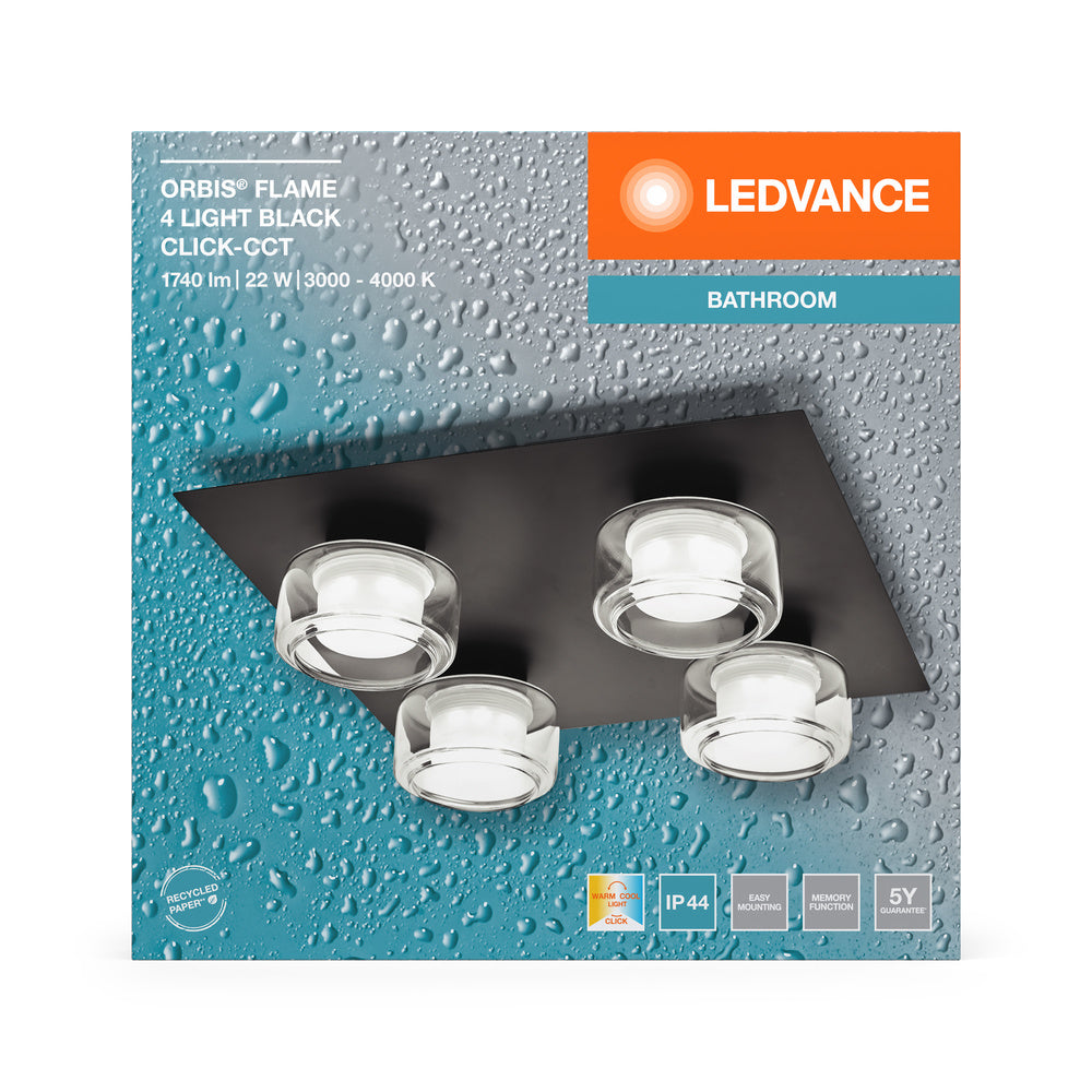 LED stropné svietidlo 22W IP44 4000K 115° – stropné LED svietidlo LEDVANCE