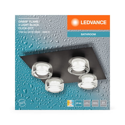 LED stropné svietidlo 22W IP44 4000K 115° – stropné LED svietidlo LEDVANCE
