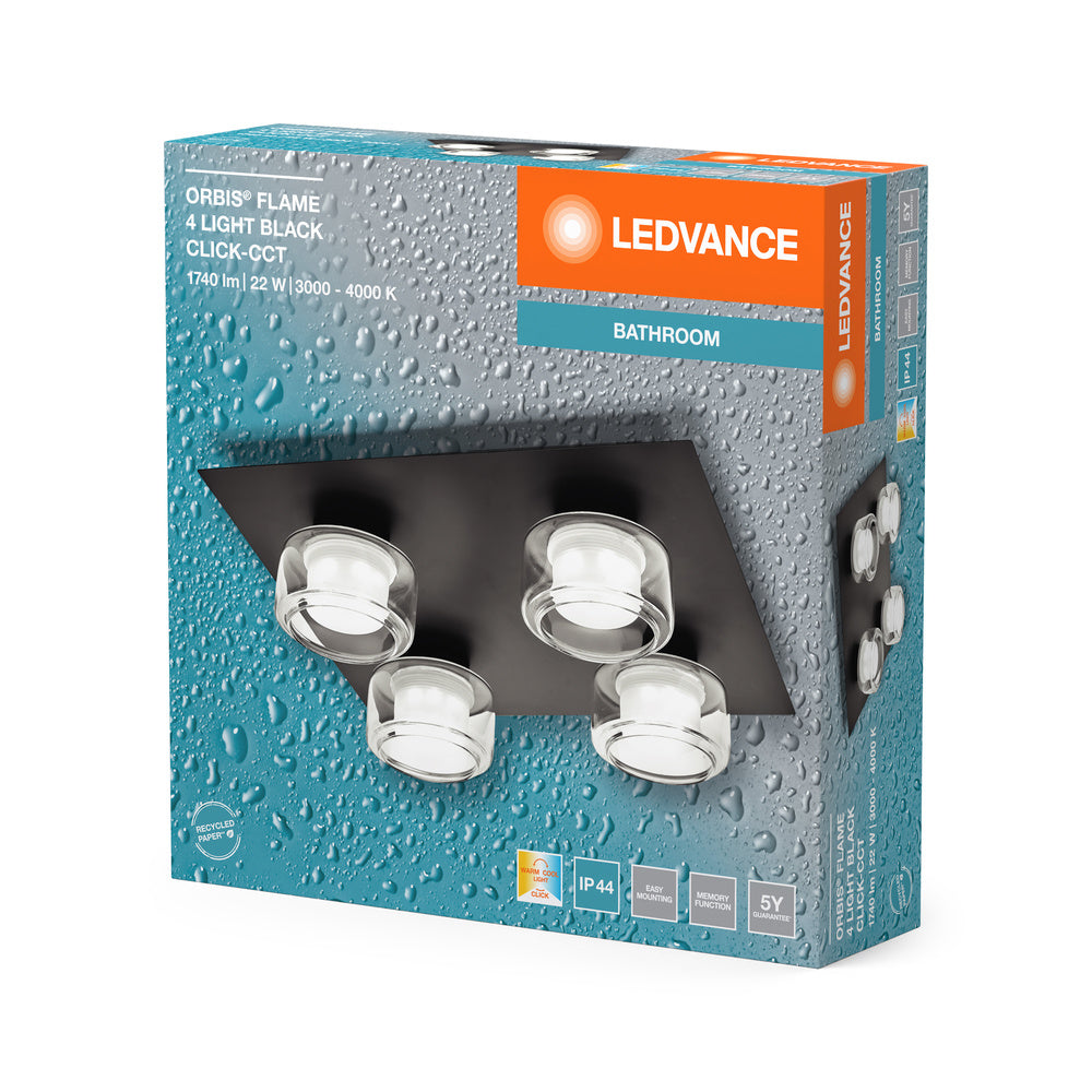 LED stropné svietidlo 22W IP44 4000K 115° – stropné LED svietidlo LEDVANCE