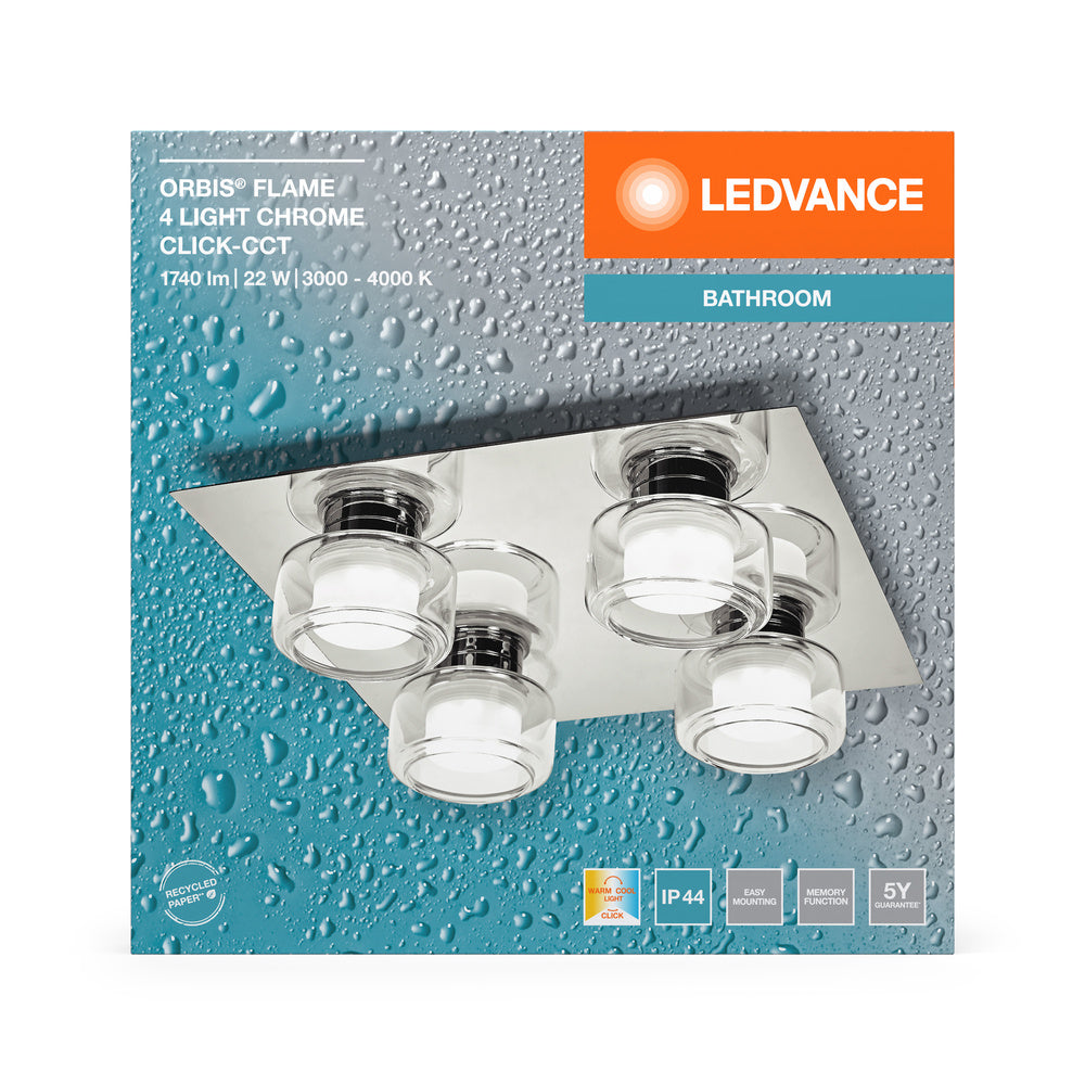 LED stropné svietidlo 22W IP44 4000K 115° – stropné LED svietidlo LEDVANCE