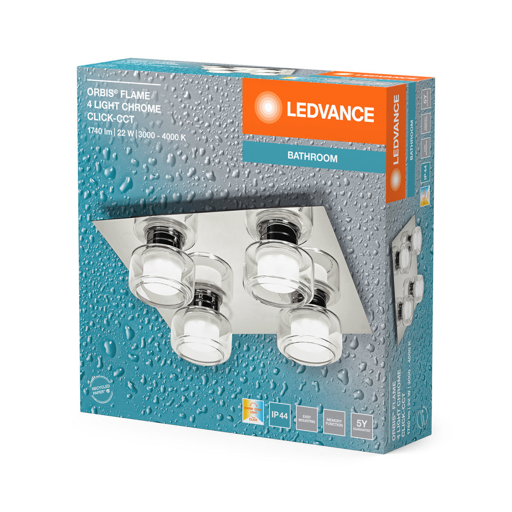 LED stropné svietidlo 22W IP44 4000K 115° – stropné LED svietidlo LEDVANCE