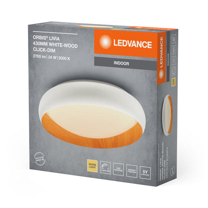 LED stropné svietidlo 24W IP20 3000K 120° – stropné LED svietidlo LEDVANCE