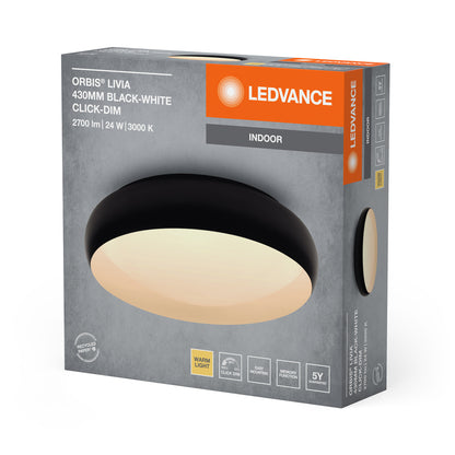 LED stropné svietidlo 24W IP20 3000K 120° – stropné LED svietidlo LEDVANCE