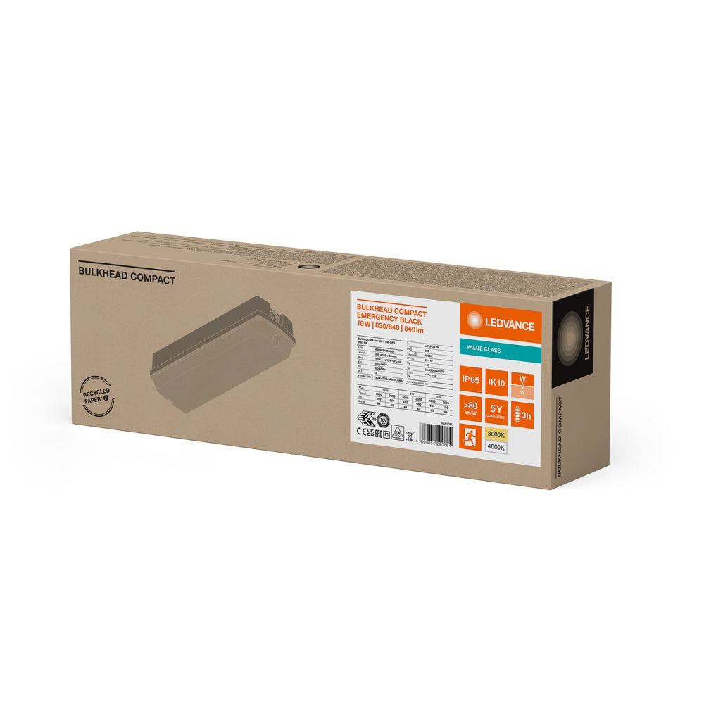 LED nástenné svietidlo 10W IP65 3000K 125° – nástenné LED svietidlo LEDVANCE