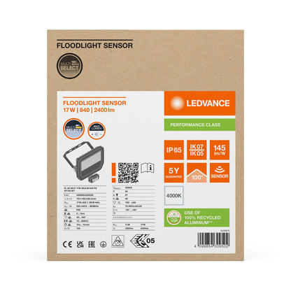 LED reflektor 17W IP65 4000K 100° – vonkajšie LED svietidlo LEDVANCE