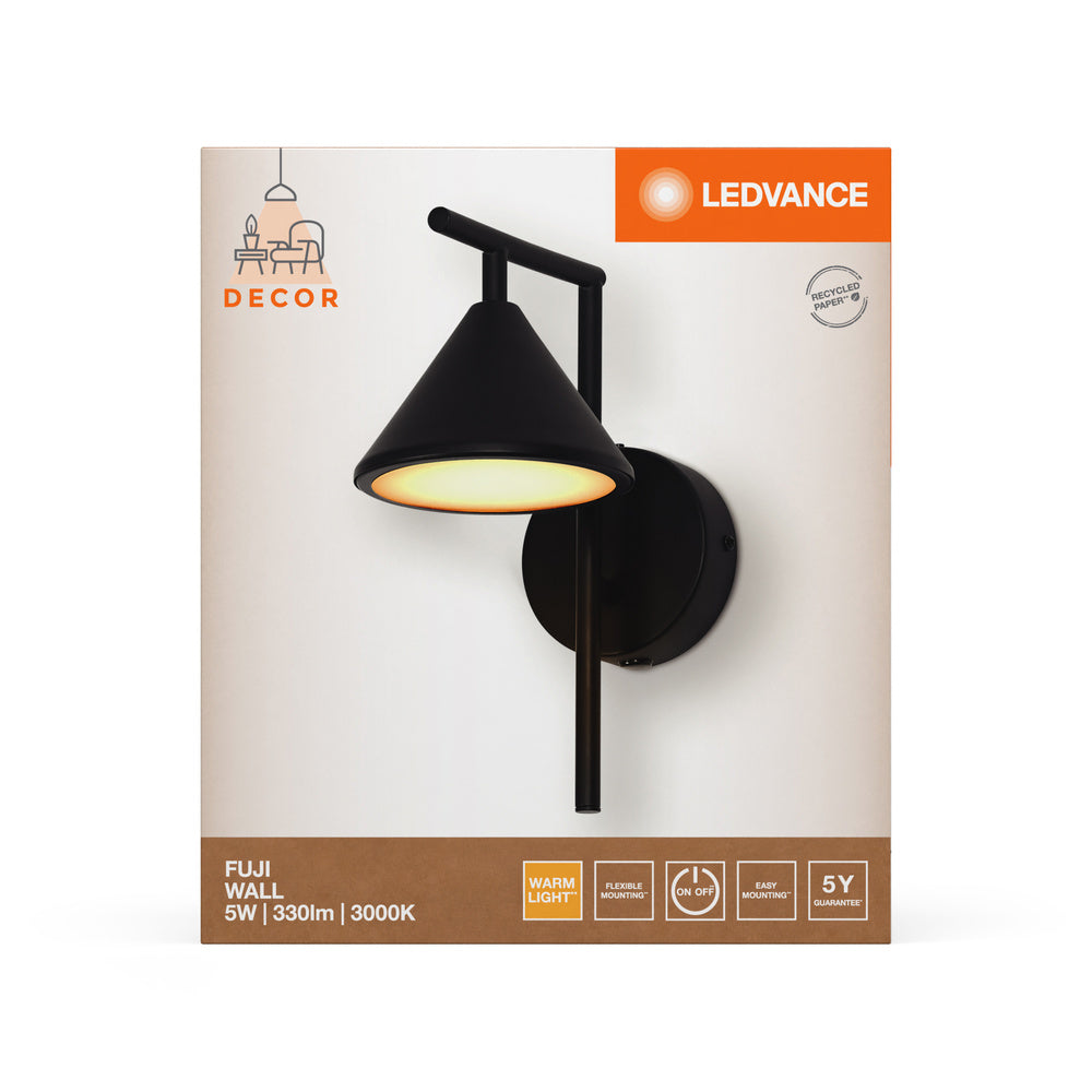 LED nástenné svietidlo 5W IP20 3000K 115° – nástenné LED svietidlo LEDVANCE