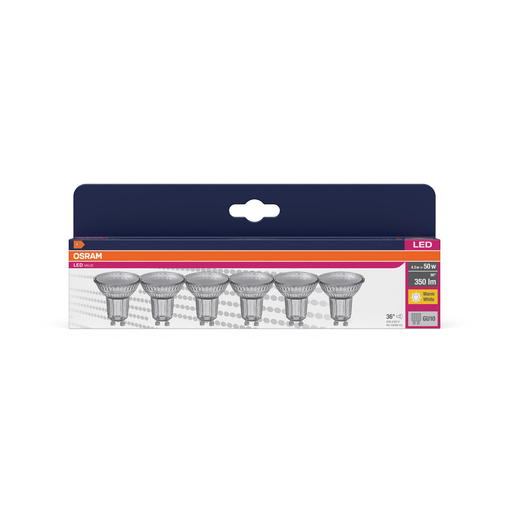 LED downlight 4.3W IP20 2700K 36° – zápustné LED svietidlo OSRAM