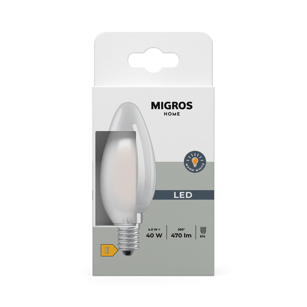 LED stropné svietidlo 4W IP20 2700K 300° – stropné LED svietidlo MIGROS