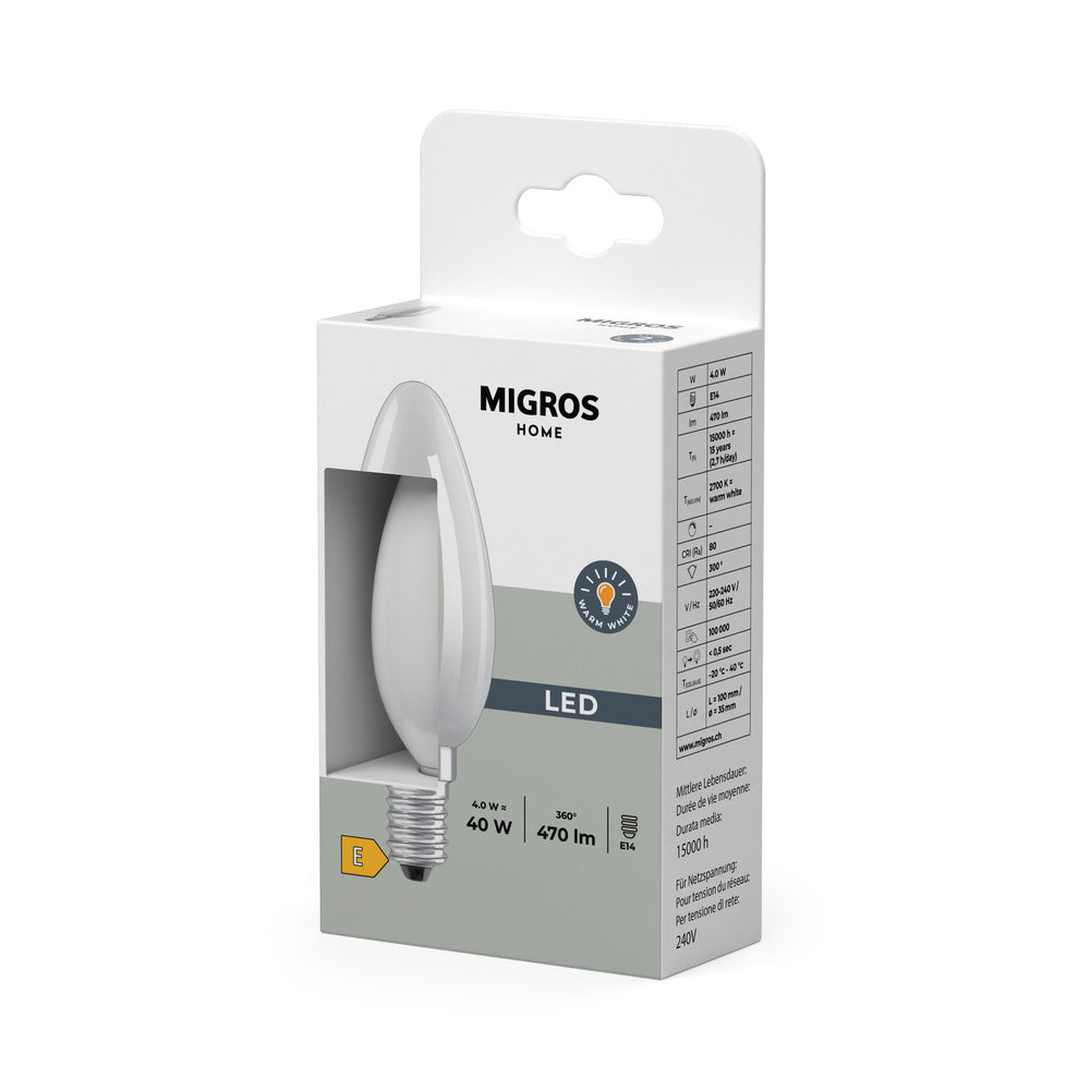 LED stropné svietidlo 4W IP20 2700K 300° – stropné LED svietidlo MIGROS
