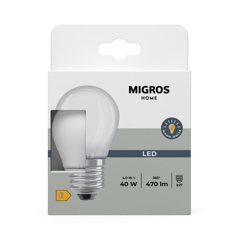 LED stropné svietidlo 4W IP20 2700K 300° – stropné LED svietidlo MIGROS