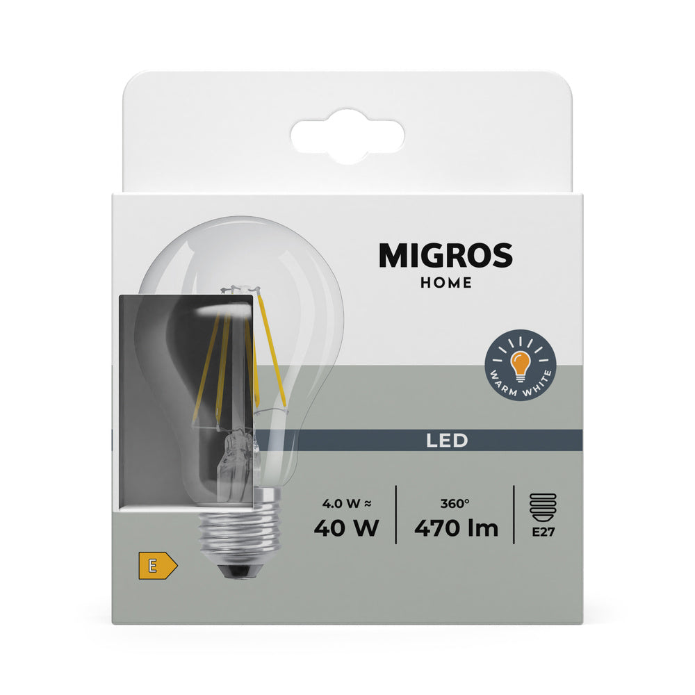 LED stropné svietidlo 4W IP20 2700K 300° – stropné LED svietidlo MIGROS