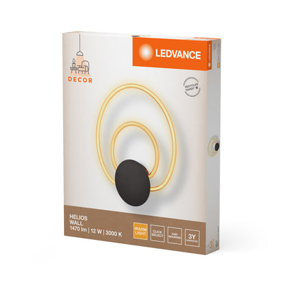 LED nástenné svietidlo 12W IP20 3000K 360° – nástenné LED svietidlo LEDVANCE