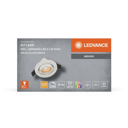 LED downlight 9.50W IP20 3000K 36° – zápustné LED svietidlo LEDVANCE