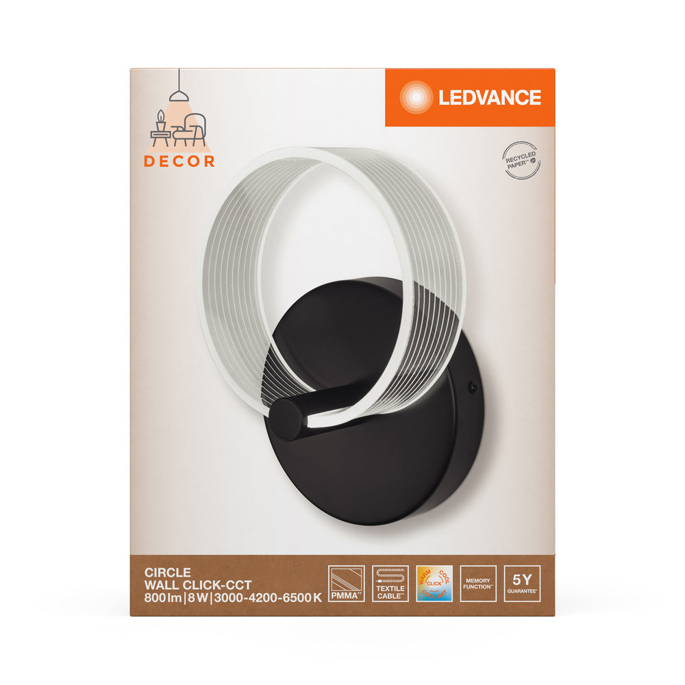 LED nástenné svietidlo 8W IP20 3000K – nástenné LED svietidlo LEDVANCE