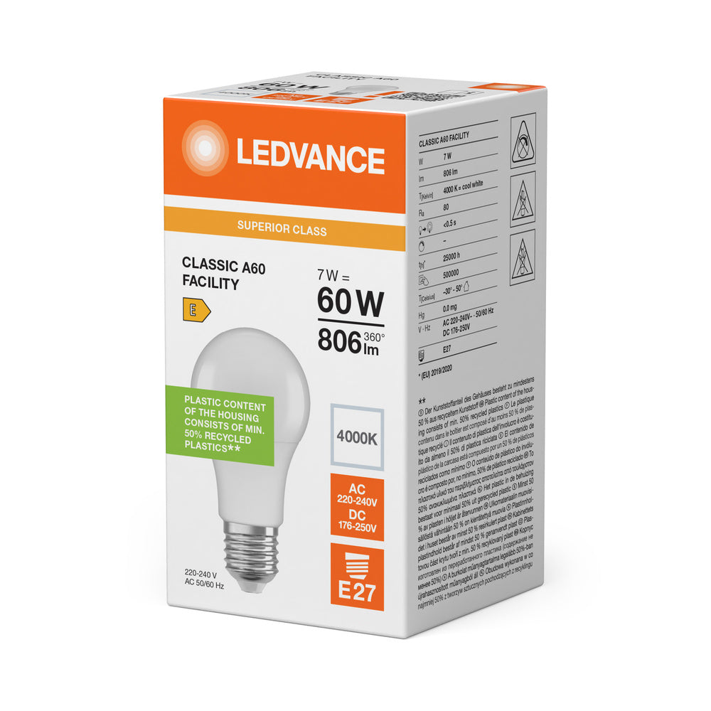 LED stropné svietidlo 7W IP20 4000K 200° – stropné LED svietidlo LEDVANCE