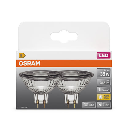 LED stropné svietidlo 3.4W IP20 2700K 36° – stropné LED svietidlo OSRAM
