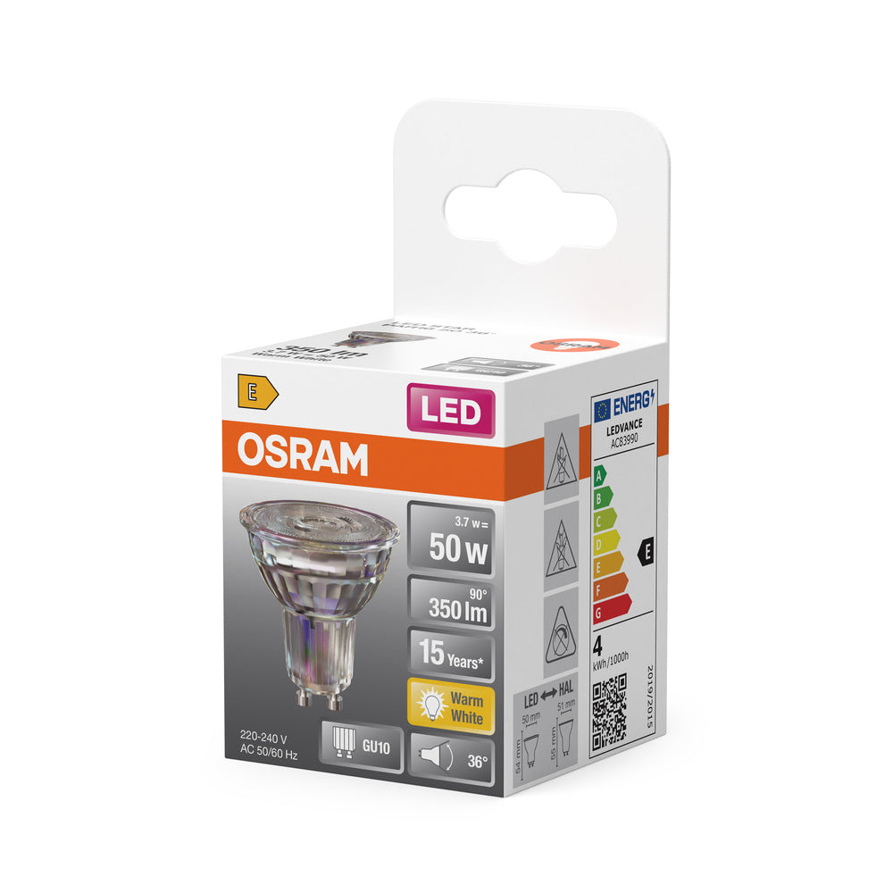 LED downlight 3.7W IP20 2700K 36° – zápustné LED svietidlo OSRAM