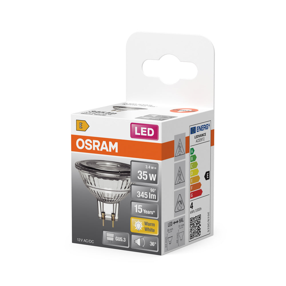 LED stropné svietidlo 3.4W IP20 2700K 36° – stropné LED svietidlo OSRAM