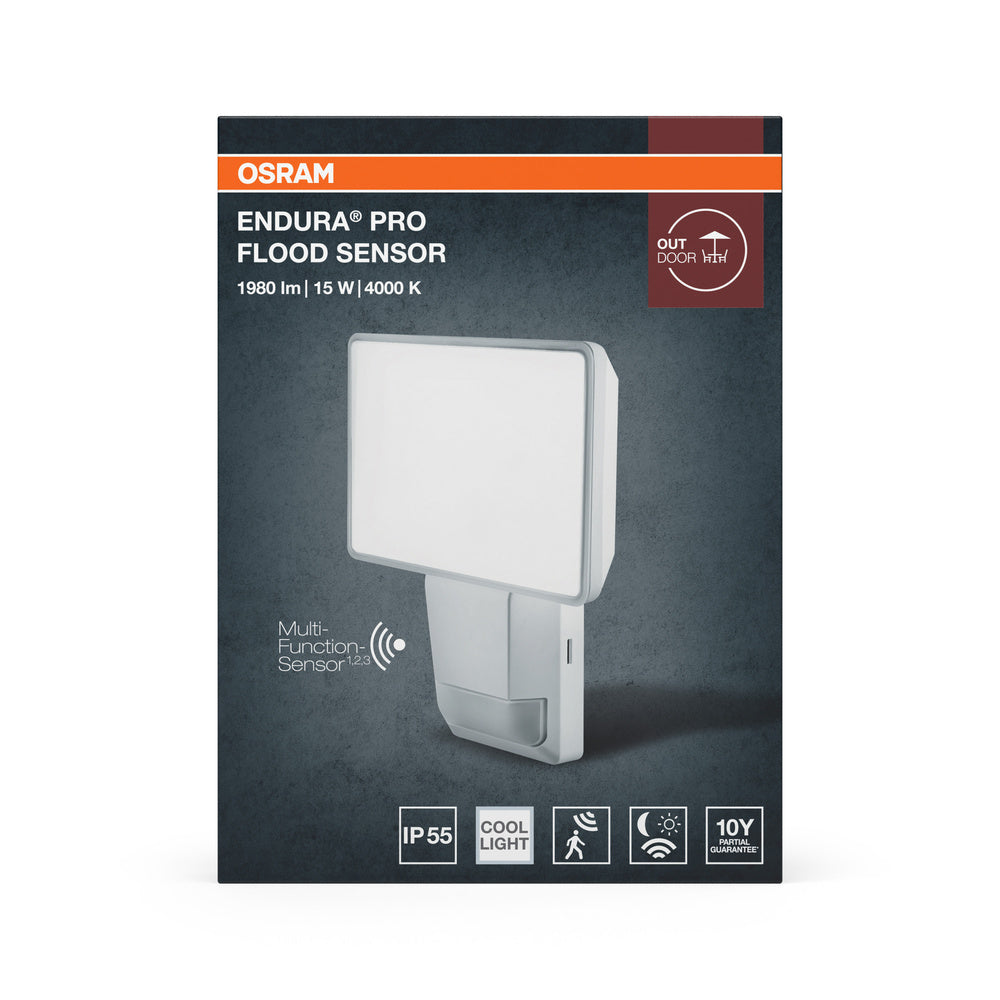 LED reflektor 15W IP55 4000K 100° – vonkajšie LED svietidlo OSRAM