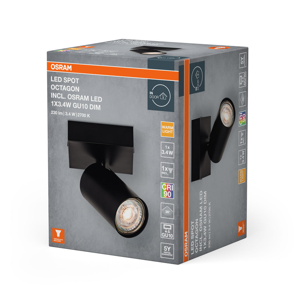 LED stropné svietidlo 3.40W IP20 2700K 36° – stropné LED svietidlo OSRAM
