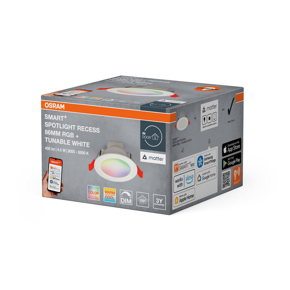 LED downlight 4.50W IP20 6500K 100° – zápustné LED svietidlo OSRAM