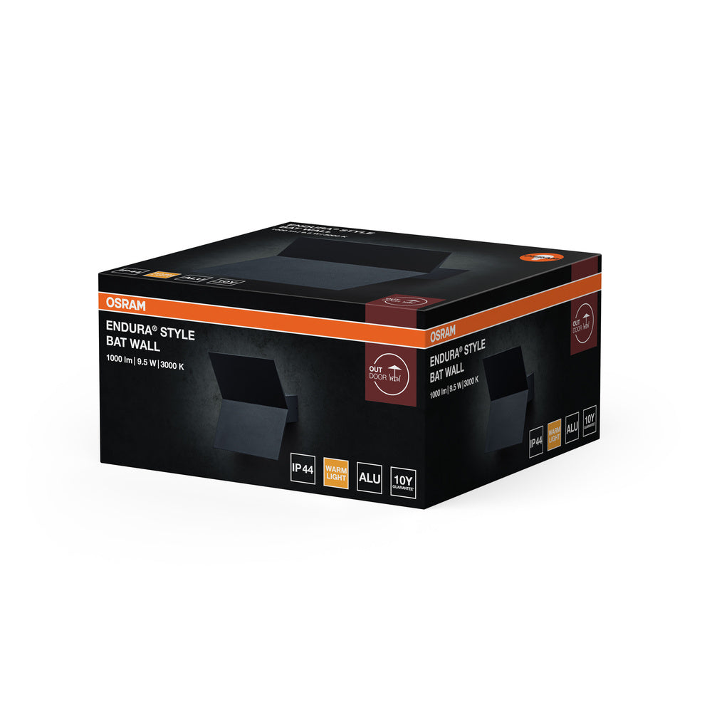 LED nástenné svietidlo 9.50W IP44 3000K 120° – nástenné LED svietidlo OSRAM