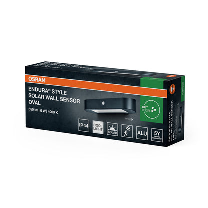 LED nástenné svietidlo 6W IP44 4000K 120° – nástenné LED svietidlo OSRAM
