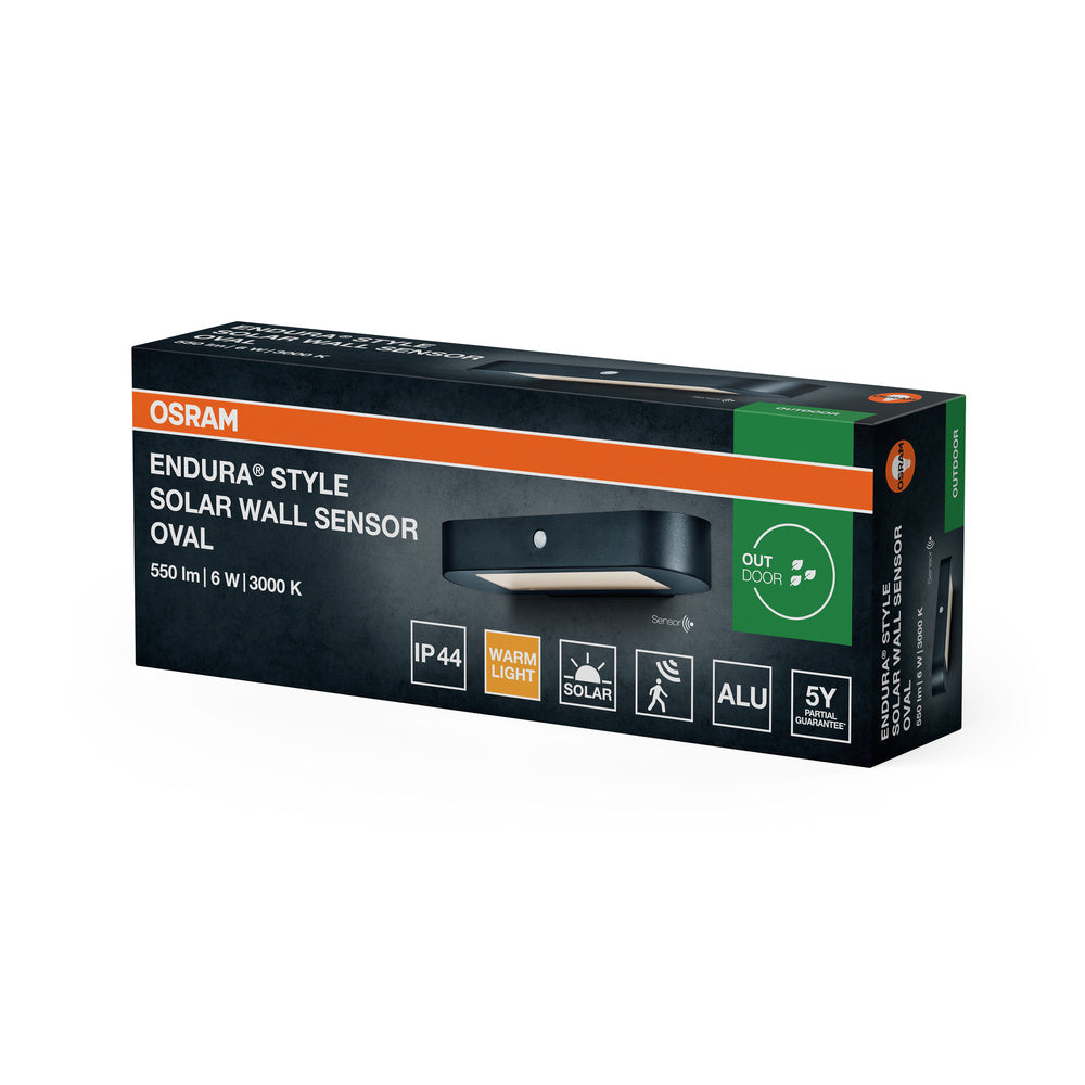 LED nástenné svietidlo 6W IP44 3000K 120° – nástenné LED svietidlo OSRAM