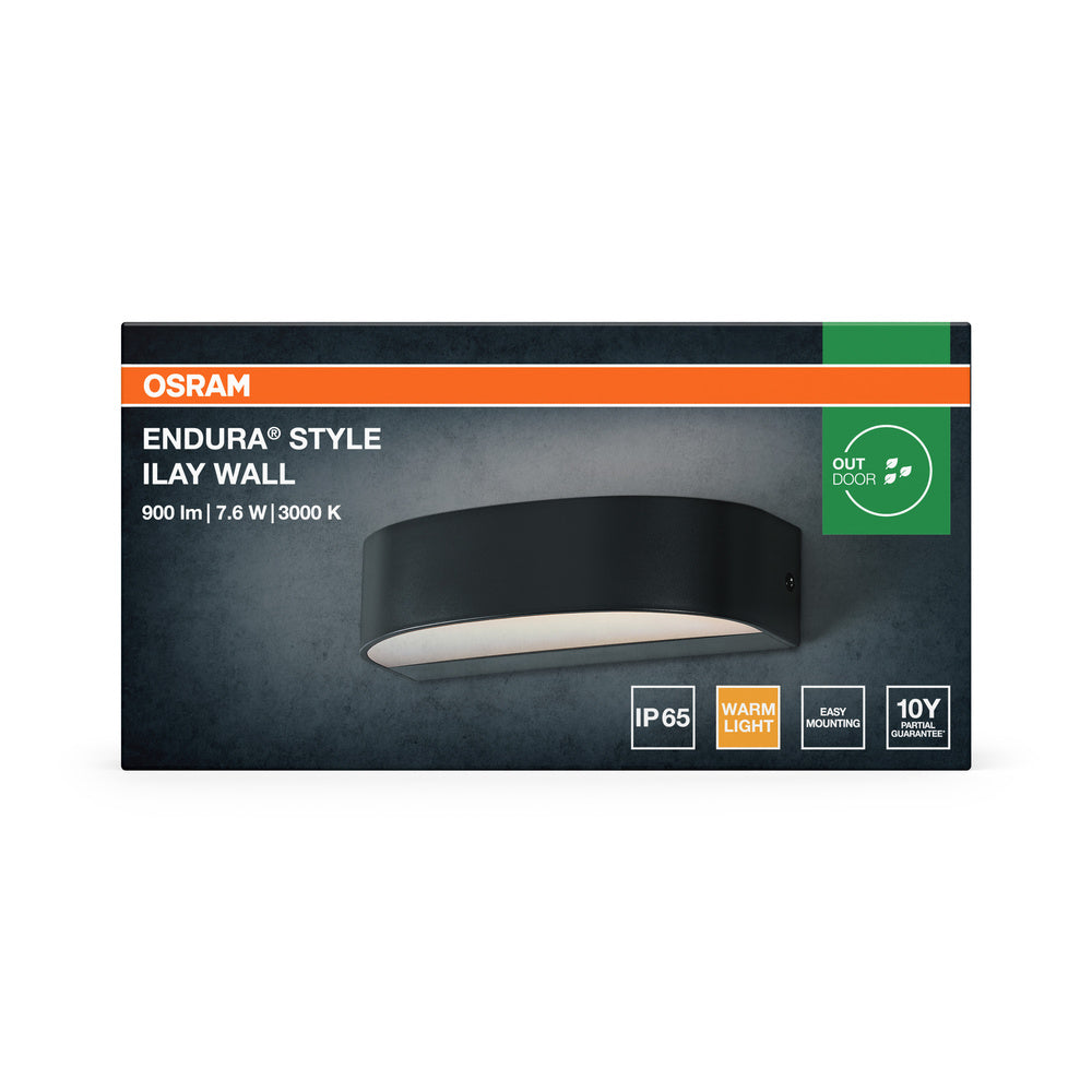LED nástenné svietidlo 7.60W IP65 3000K 125° – nástenné LED svietidlo OSRAM