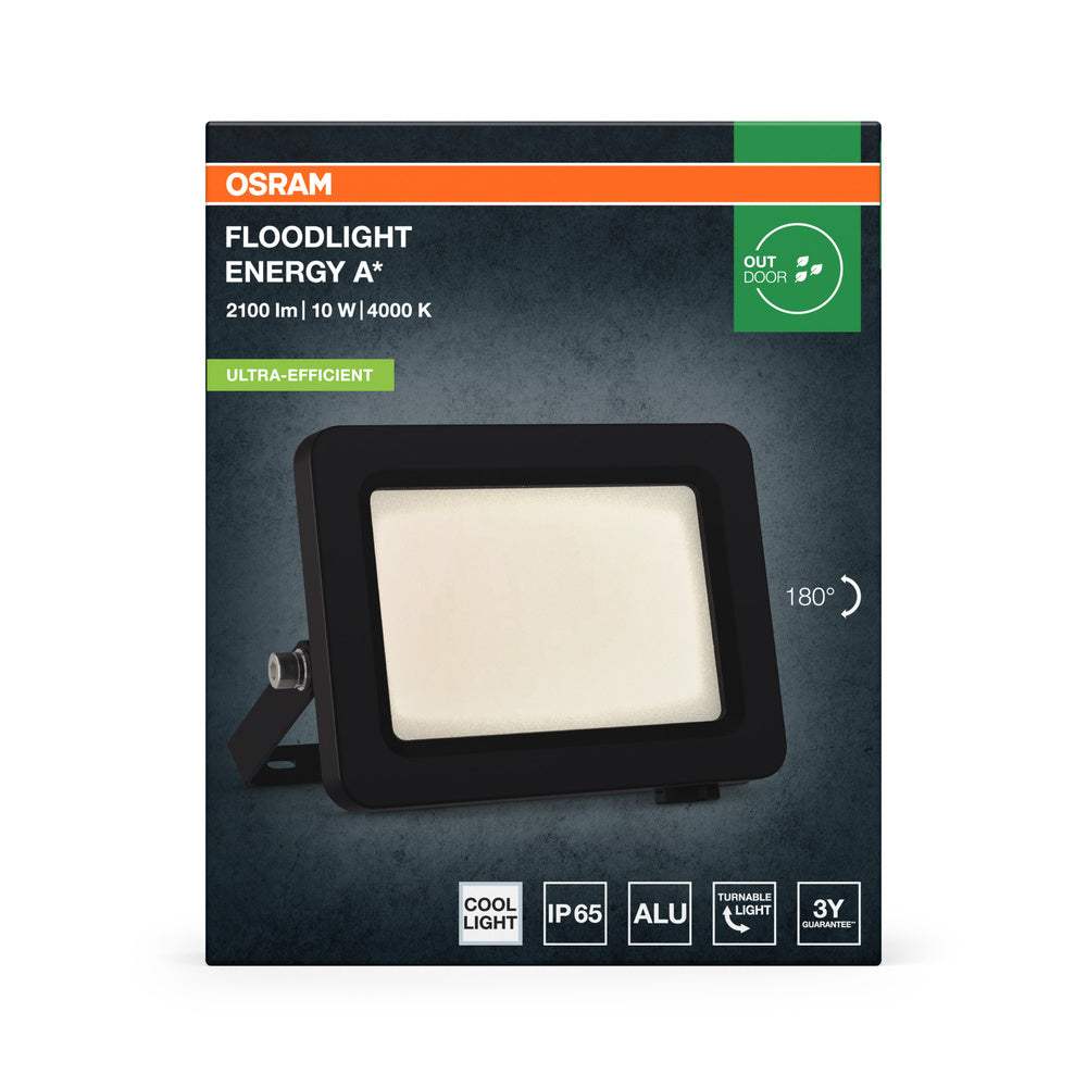 LED reflektor 10W IP65 4000K 95° – vonkajšie LED svietidlo OSRAM
