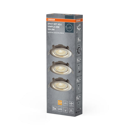 LED stropné svietidlo 4.90W IP20 2700K 110° – stropné LED svietidlo OSRAM