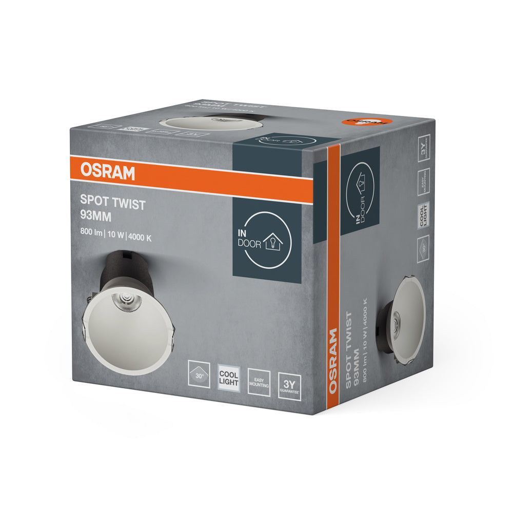 LED stropné svietidlo 10W IP20 4000K 30° – stropné LED svietidlo OSRAM