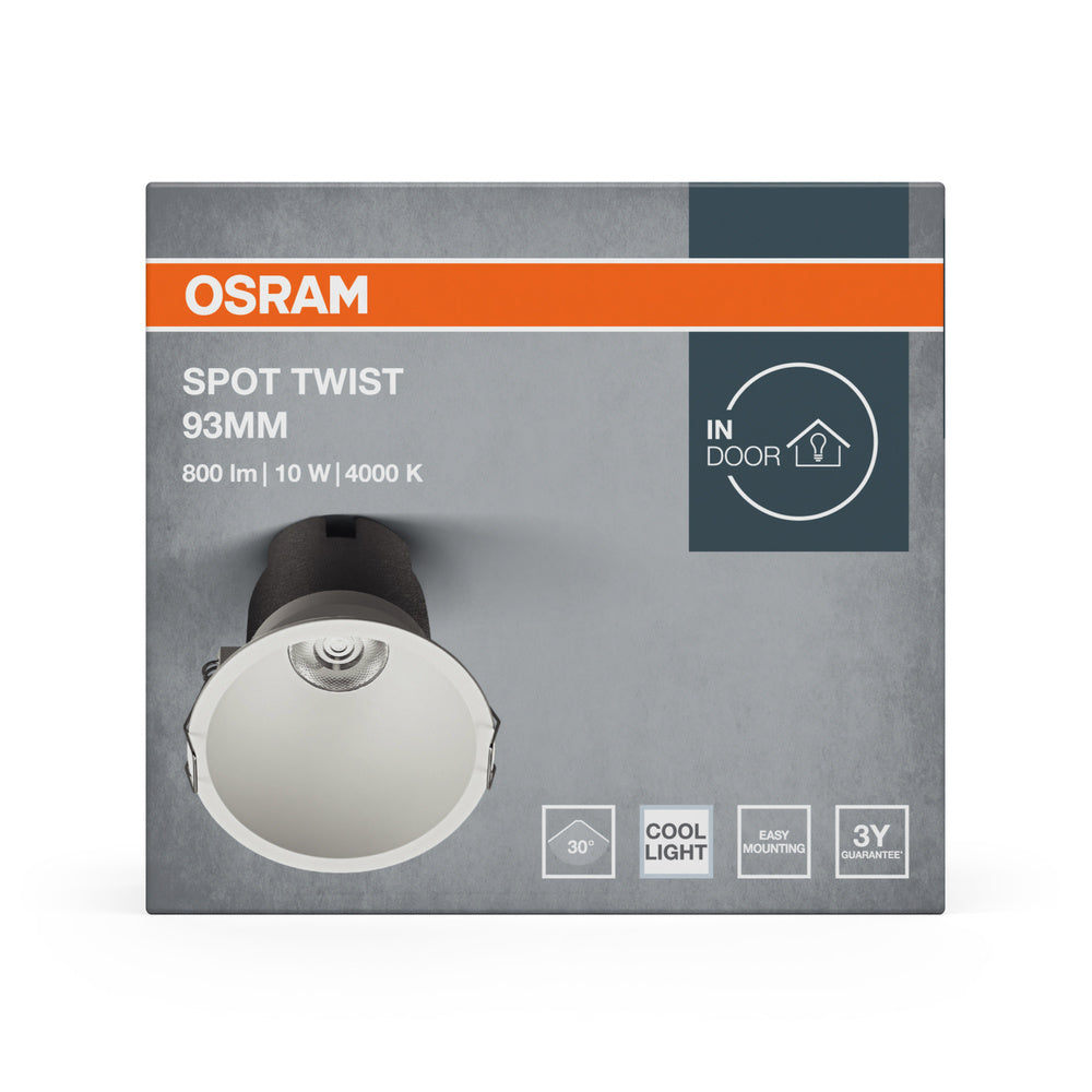 LED stropné svietidlo 10W IP20 4000K 30° – stropné LED svietidlo OSRAM