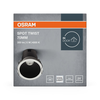 LED stropné svietidlo 5W IP20 4000K 30° – stropné LED svietidlo OSRAM