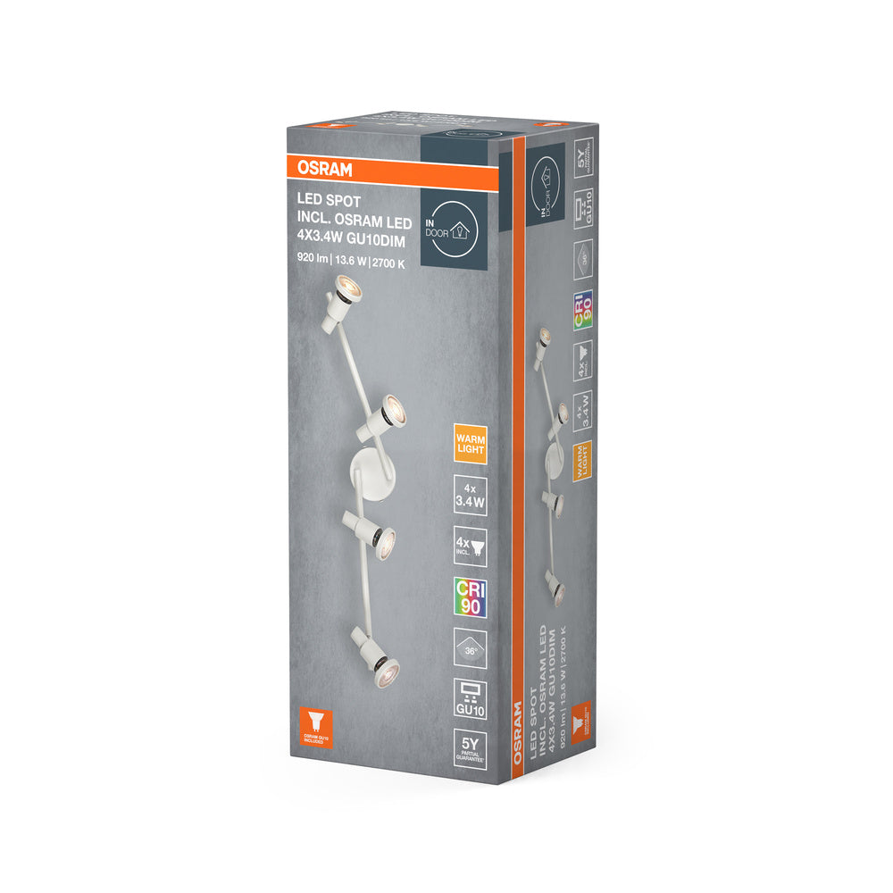 LED stropné svietidlo 13.60W IP20 2700K 36° – stropné LED svietidlo OSRAM