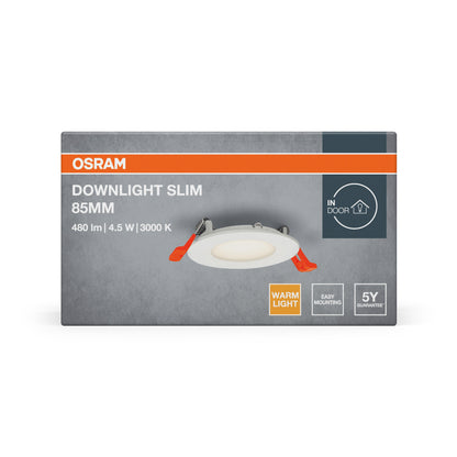 LED downlight 4.50W IP20 3000K 110° – zápustné LED svietidlo OSRAM