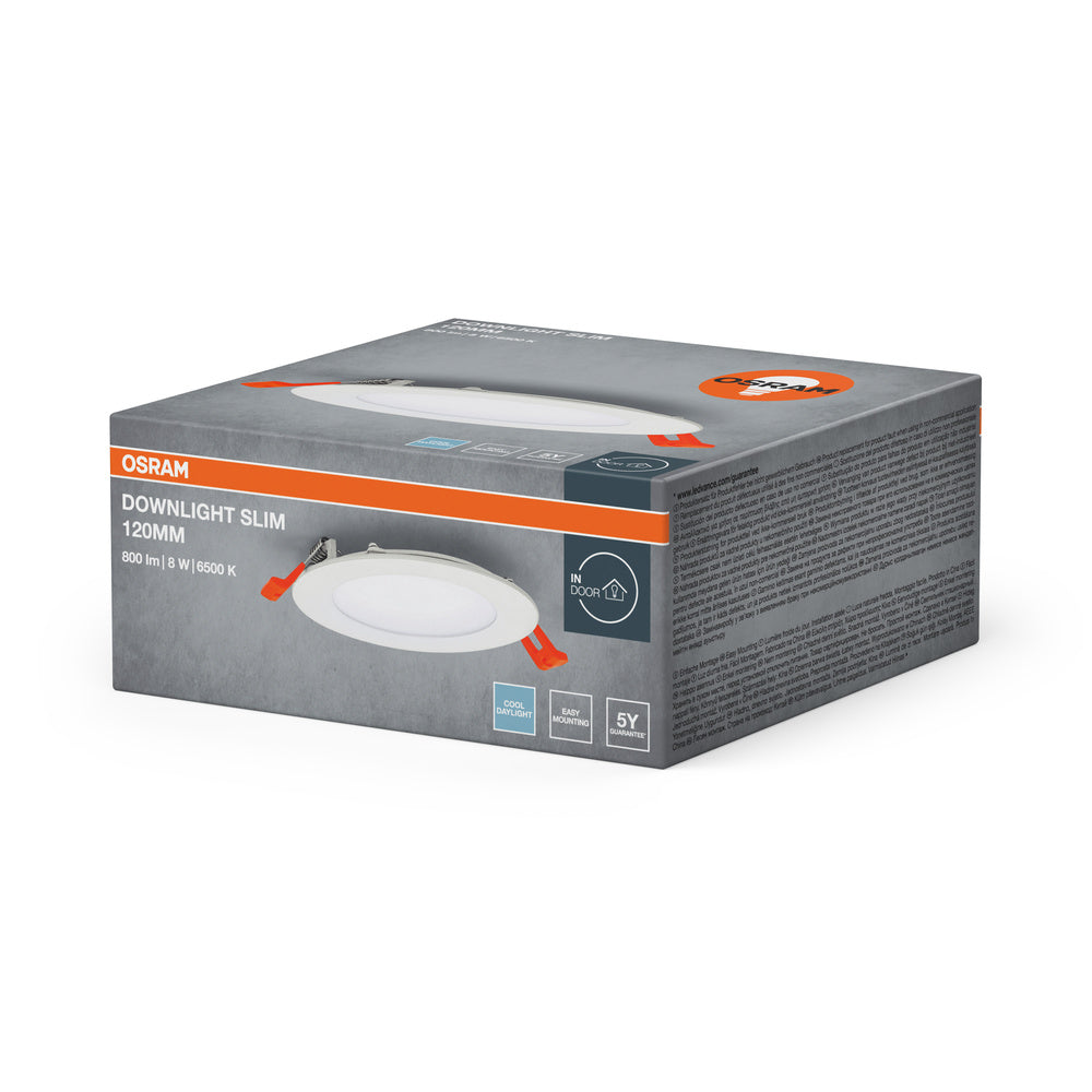 LED downlight 8W IP20 6500K 110° – zápustné LED svietidlo OSRAM