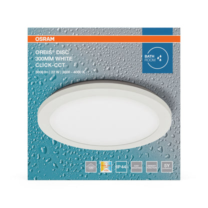 LED stropné svietidlo 22W IP44 4000K 120° – stropné LED svietidlo OSRAM
